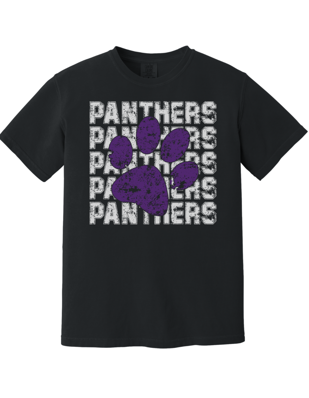 School mascot shirt- paw