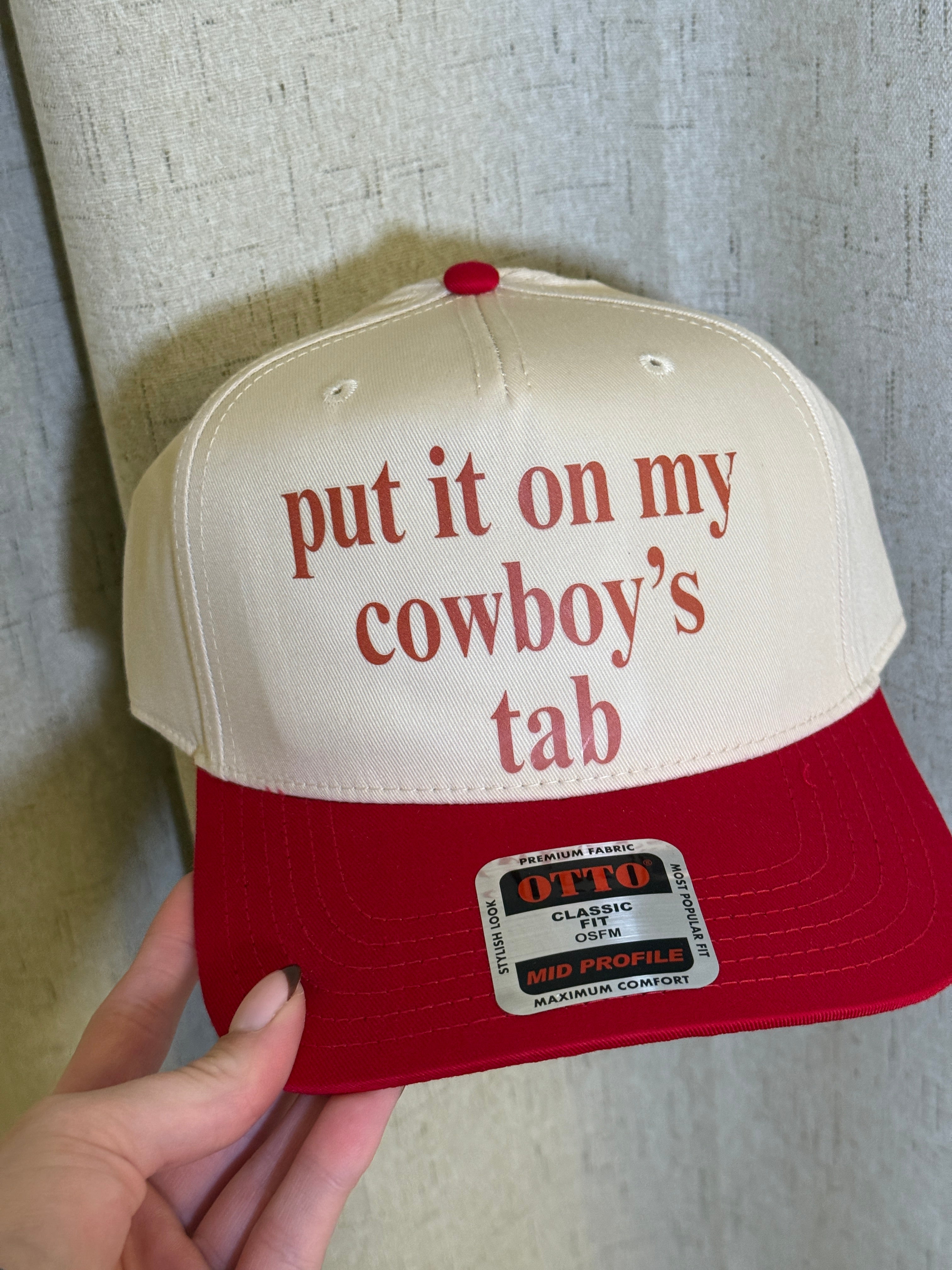 Put it on my cowboy’s tab