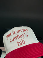 Put it on my cowboy’s tab