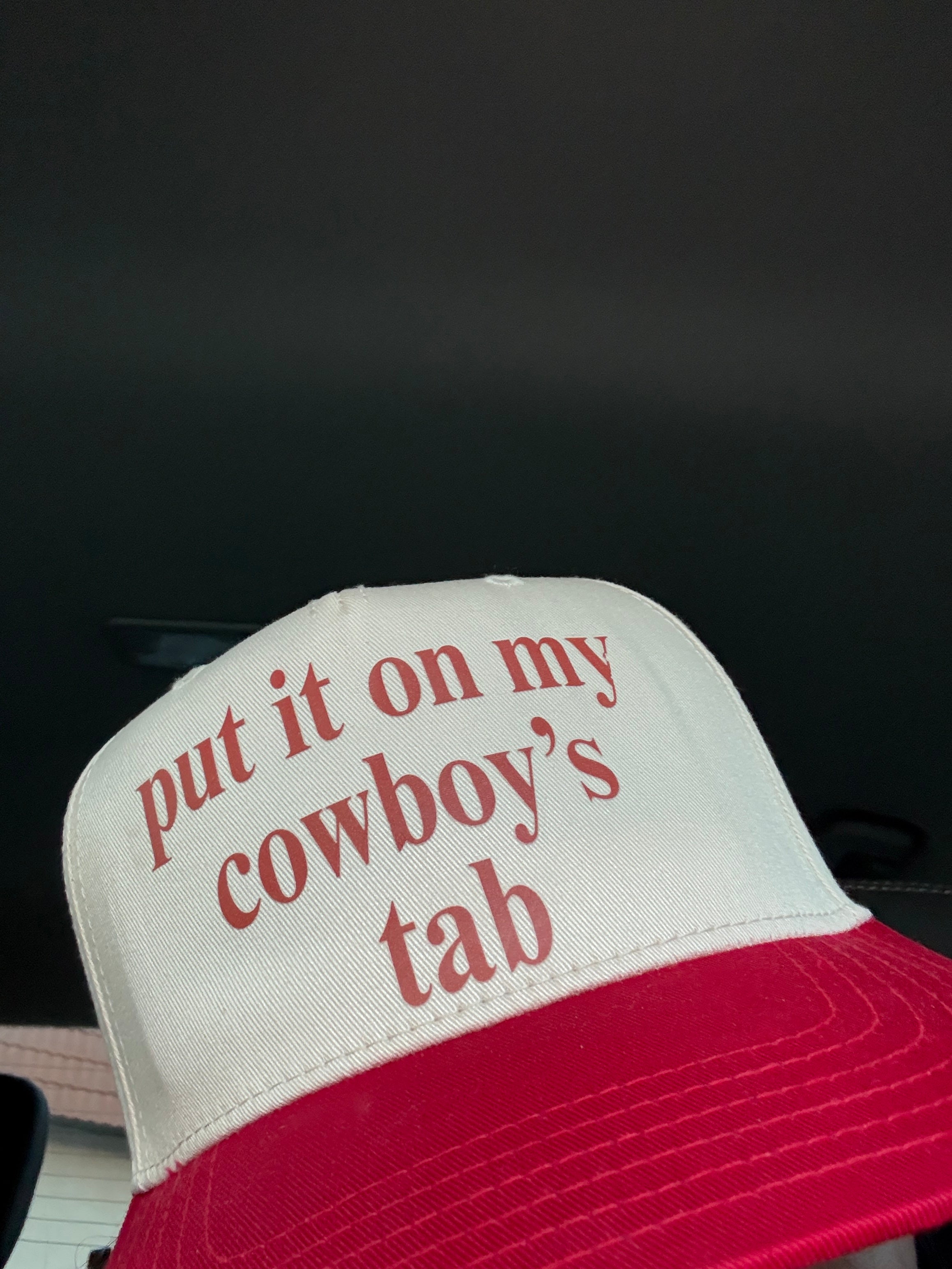 Put it on my cowboy’s tab