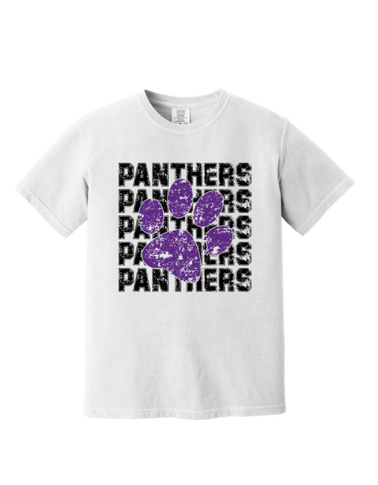 School mascot shirt- paw