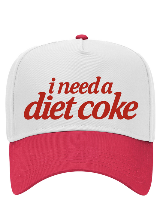 White and Red Hat